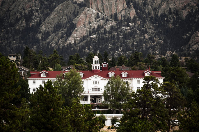 The Stanley Hotel in Estes Park, Colorado, made famous by The Shining The Stanley Hotel in Estes Park, Colorado, made famous by The Shining