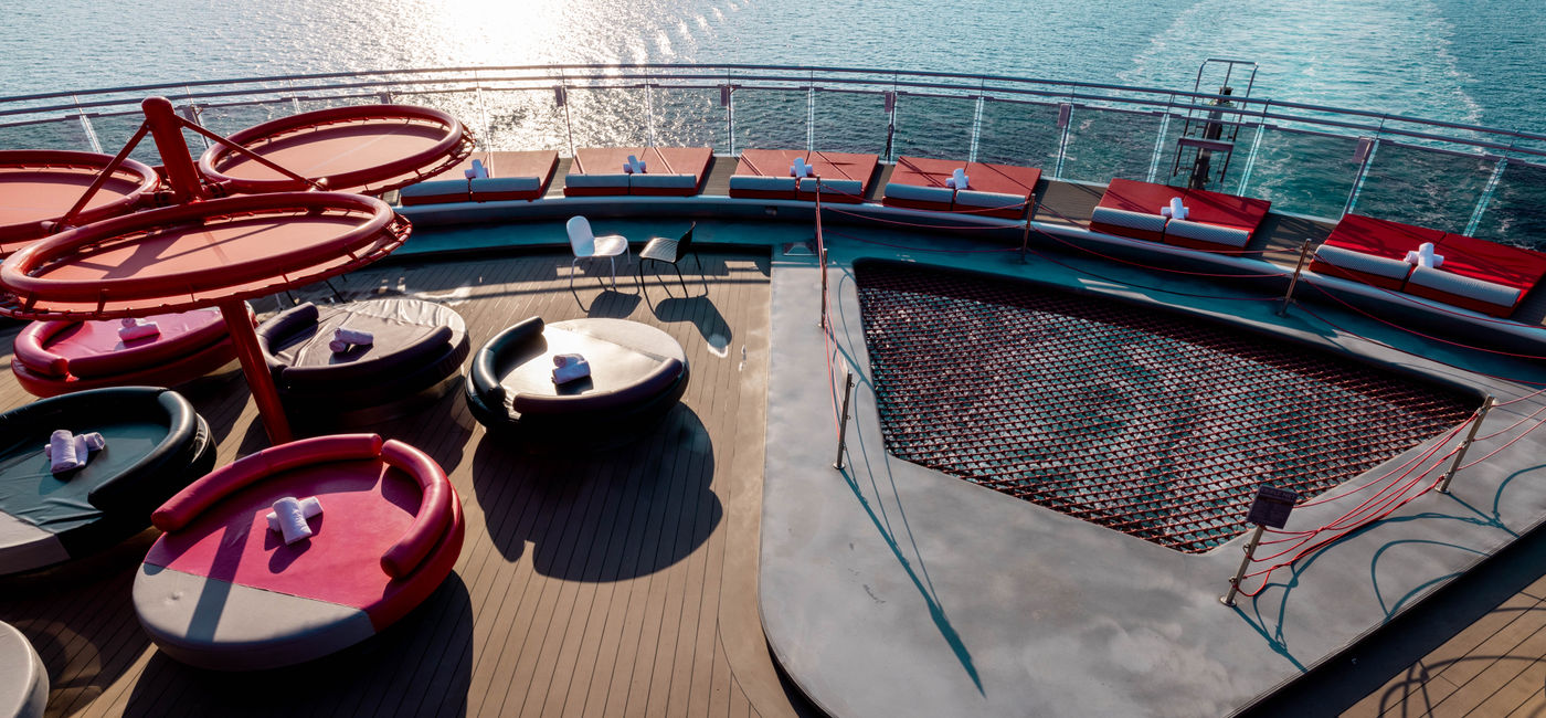 Image: The Athletic Club aboard Valiant Lady (Photo Credit: Virgin Voyages)