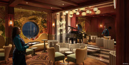 Disney Cruise Line, Scat Cat Lounge, Disney Treasure