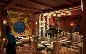 Disney Cruise Line, Scat Cat Lounge, Disney Treasure