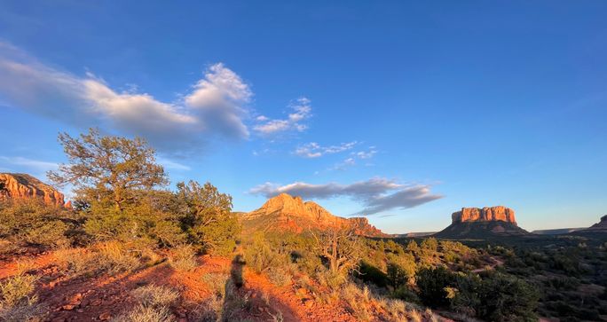 Sunset in Sedona, Arizona Sunset in Sedona, Arizona