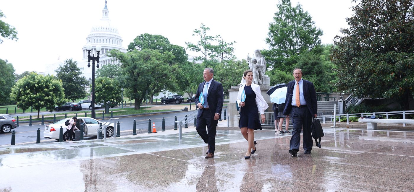 Image: Travel advisors arrive in Capitol Hill for ASTA Legislative Day 2023. (Photo Credit: ASTA)