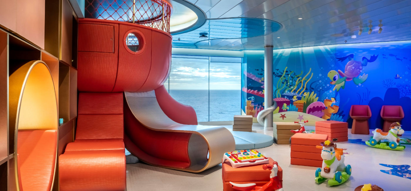 Image: The Baby Club Chicco onboard the MSC World Europa. (Photo Credit: MSC Cruises)