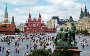 Red Square in Moscow, Russia