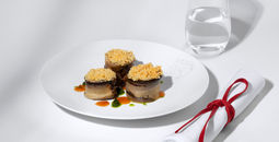 A La Premiere Dish on Air France from Anne-Sophie Pic