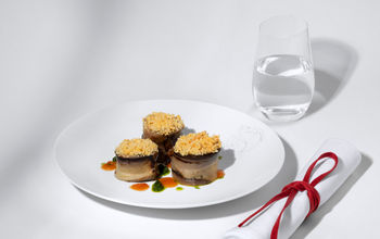 A La Premiere Dish on Air France from Anne-Sophie Pic