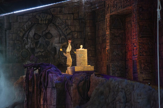 The Indiana Jones Adventure at Walt Disney World, Orlando, Florida. Indiana Jones Adventure, shows, Walt Disney World, Orlando, Florida