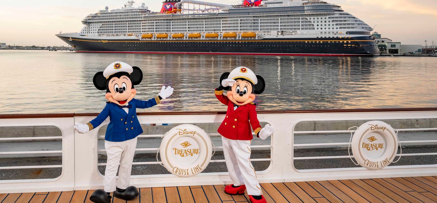 Image: Disney Treasure arrives at Port Canaveral (Photo Credit: Disney Cruise Line)