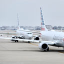 American Airlines, aircraft, two airplanes, airplanes