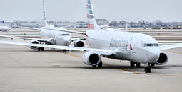 American Airlines, aircraft, two airplanes, airplanes