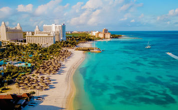 Aerial image of Hotel RIU Palace Aruba