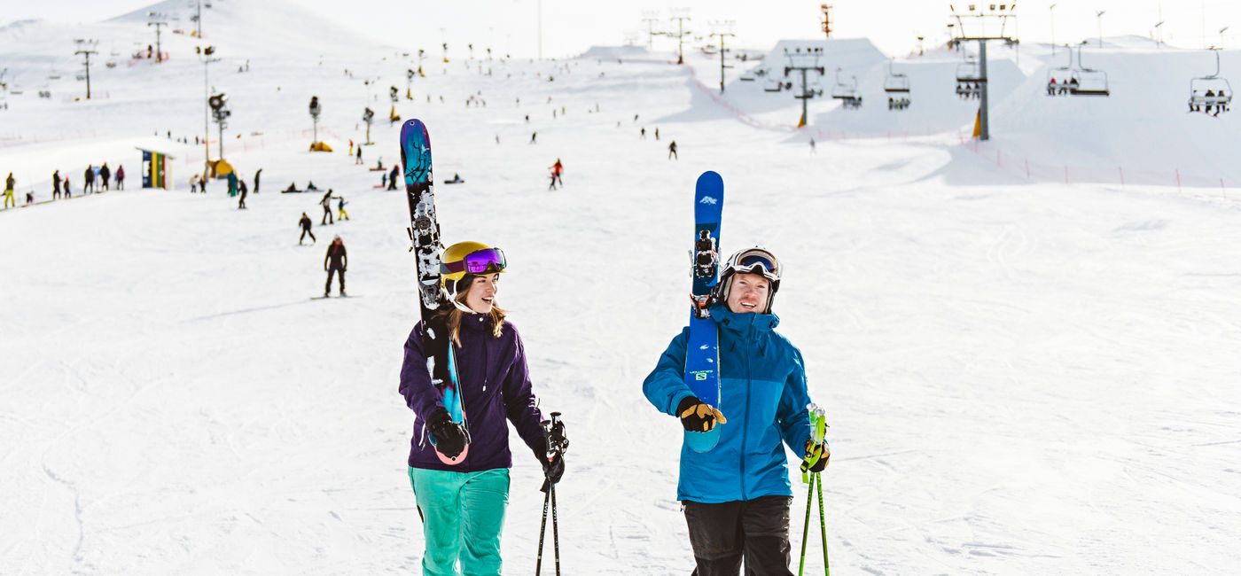 Image: WinSport is within the Calgary city limits, making it the perfect spot for urban skiing. (photo via Tourism Alberta)