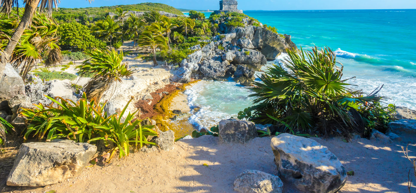Image: Tulum, Quintana Roo, Mexico. (Photo Credit: Adobe Stock/Simon Dannhauer)