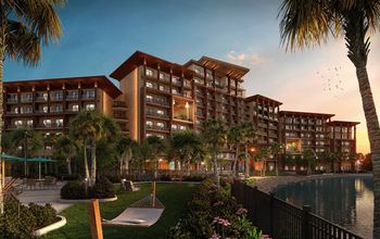 Rendering of the new Island Tower at Disney’s Polynesian Villas & Bungalows.