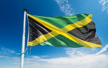 Jamaica's national flag.