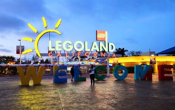 Entrance to Legoland California. 