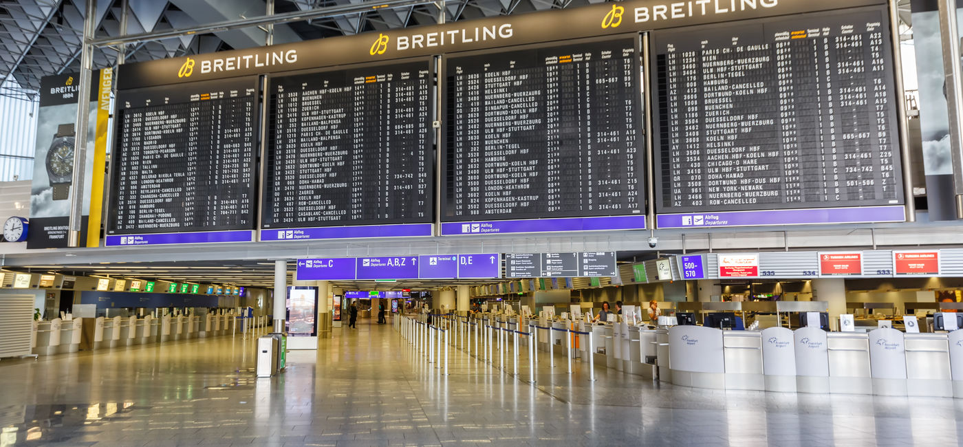 Image: Frankfurt Airport's Terminal 1. (Photo Credit: Markus Mainka/Adobe Stock)