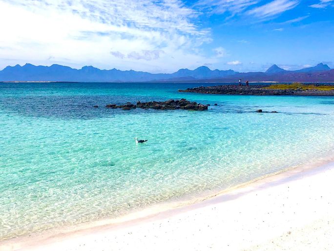 Beach in Loreto, Mexico