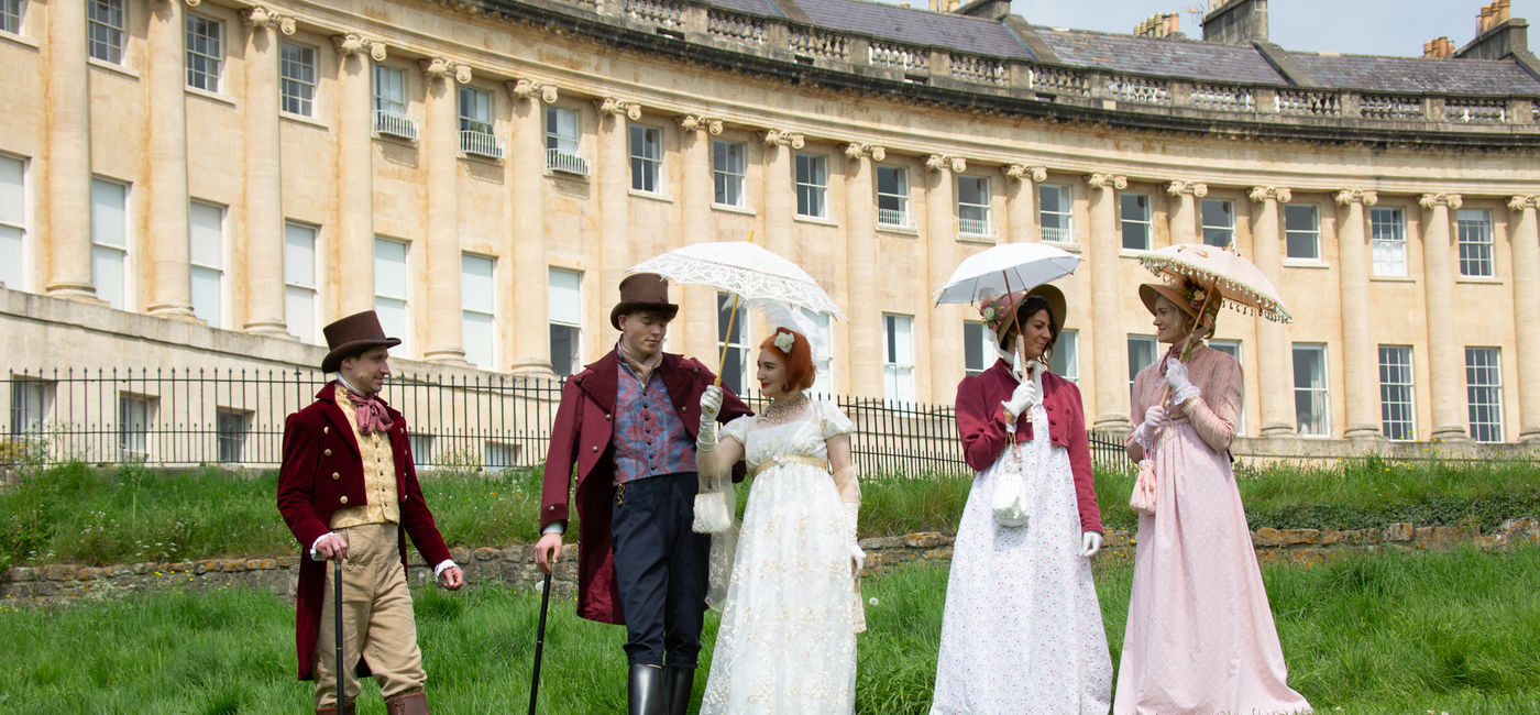 Image: Jane Austen's 250th Anniversary at The Gainsborough Bath Spa. (Photo Credit: Strictly Jane Austen Tours)