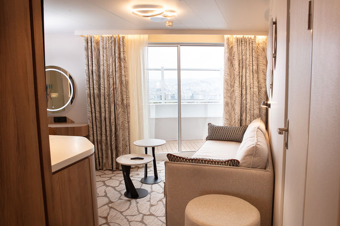 Grand Horizon suite aboard Celestyal Discovery