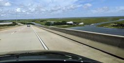 Road trip, car trip, highway, bridge, driving, drive,