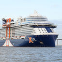 Celebrity Xcel during sea trials