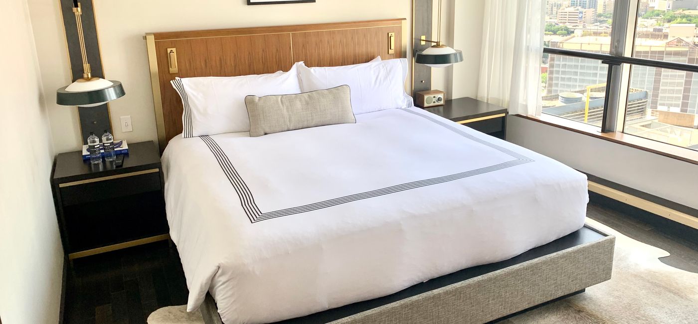 Image: Bedroom at Thompson Dallas (Photo by Scott Laird)