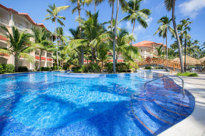 Family Selection pool at the Majestic Elegance Punta Cana