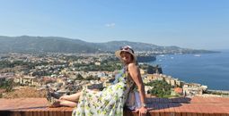 Traveler in Capri