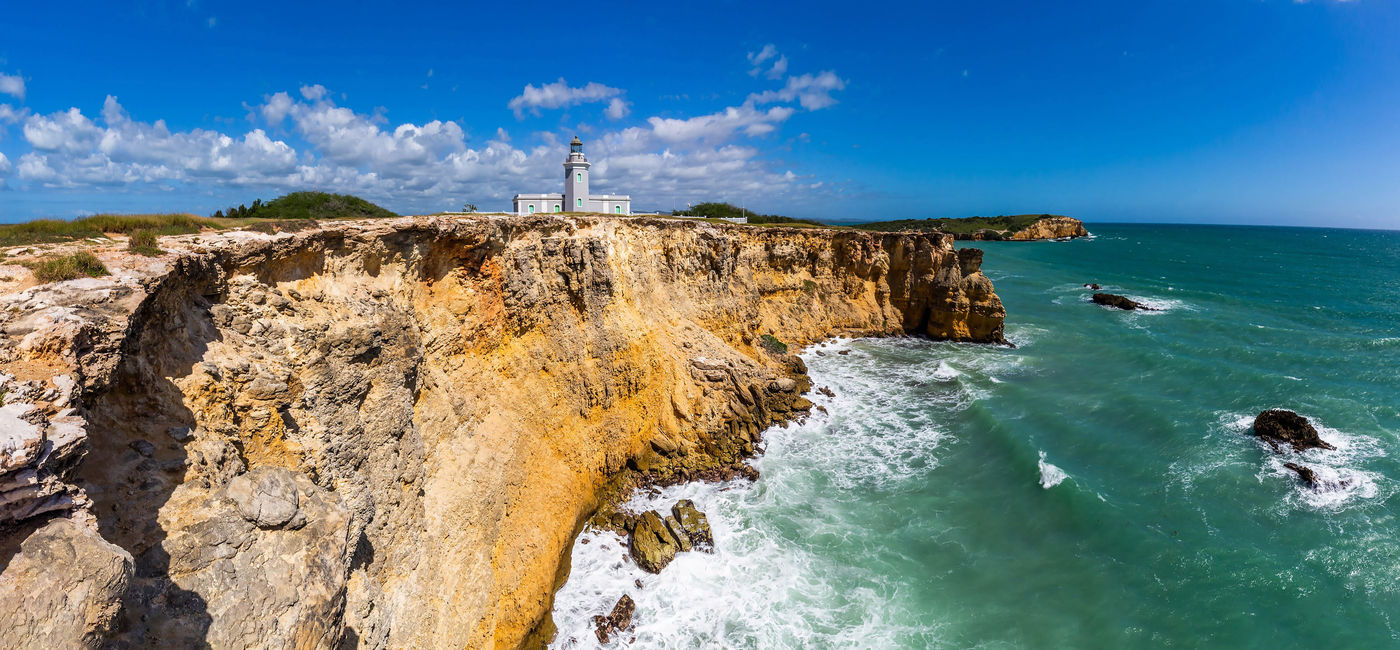Image: Faro Los Morrillos, Cabo Rojo, Puerto Rico local attraction (Photo Credit: PhotoSpirit/Adobe Stock)