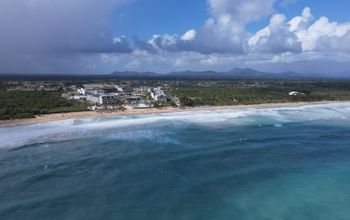 Macao Beach area in Punta Cana, Dominican Republic