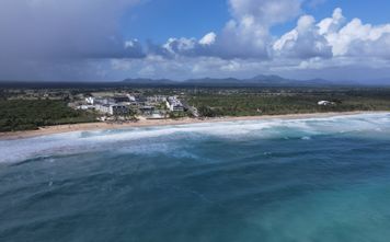 Macao Beach area in Punta Cana, Dominican Republic