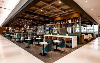 Delta unveils new Sky Club at Atlanta Hartsfield-Jackson Airport.