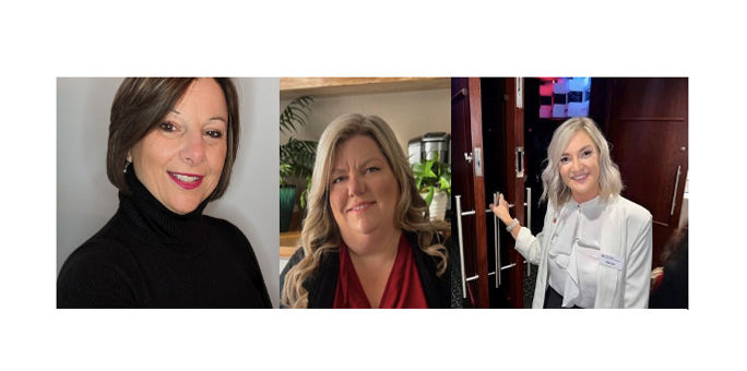 Clementina Iannuzzi, Suzanne Morgan and Elish Tait