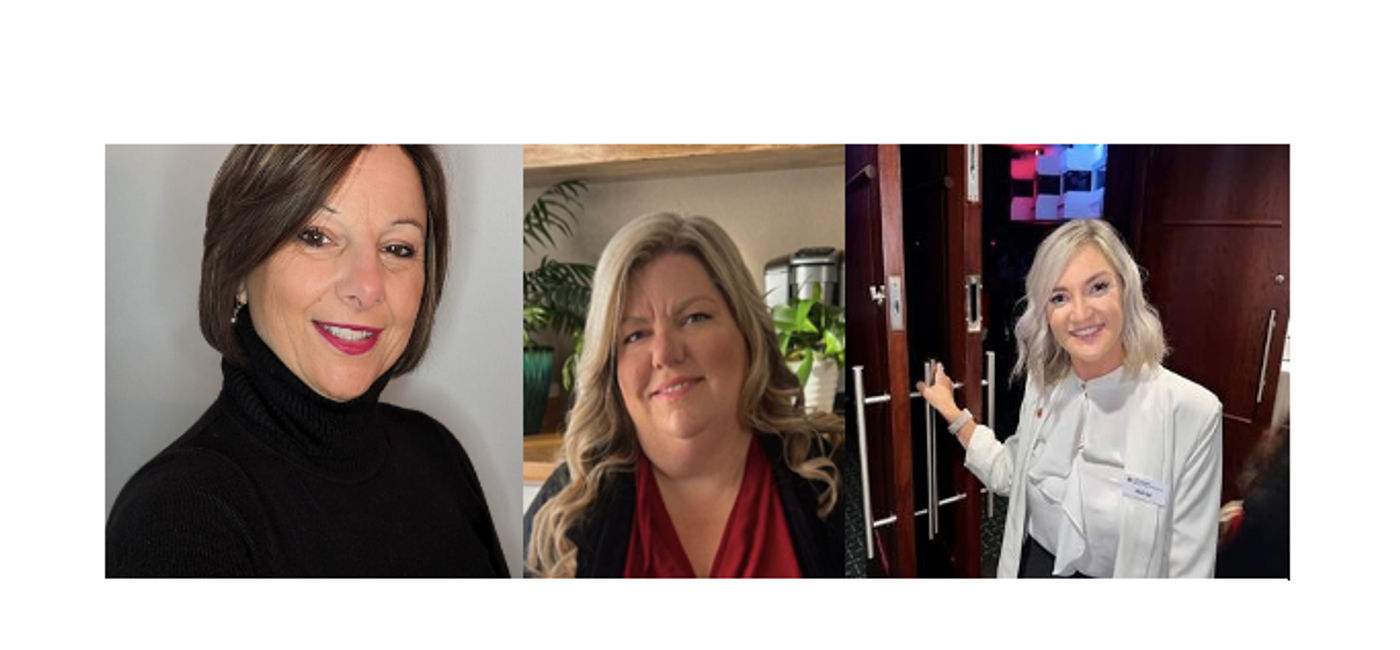 Image: Clementina Iannuzzi, Suzanne Morgan and Elish Tait (Photo Credit: Air Canada Vacations)