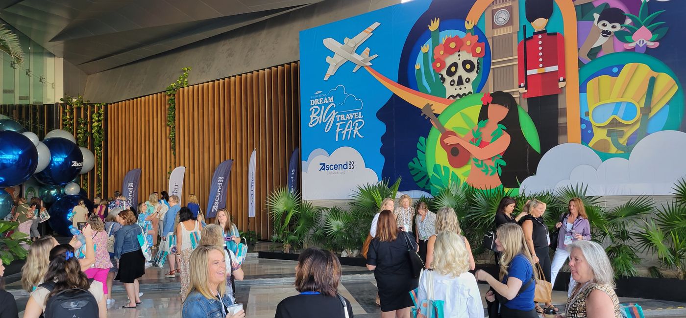 Image: ALG’s Ascend 2023 conference drew more than 650 travel advisor attendees. (Photo by Brian Major)