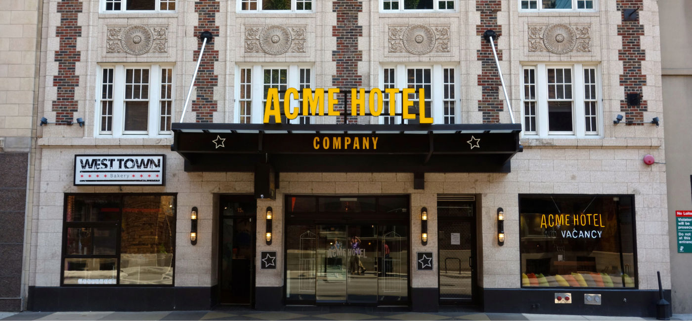 Image: ACME Hotel Chicago, a new member of the Outset Collection by Hilton lifestyle brand. (Photo Credit: © 2025 Hilton)