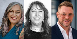 From left: Ruth Fernandez, Business Development Manager, Key Accounts, Western USA & Canada; Florentina Florescu, Business Development Manager, Key Accounts, Northeast Region; and Ian O’Ryan, Business Development Manager, Key Accounts, Southeast Region.