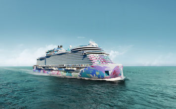 A rendering of Norwegian Bella