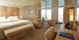 A grand suite on Hapag-Lloyd's Europa 2
