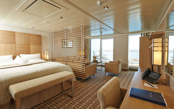 A grand suite on Hapag-Lloyd's Europa 2