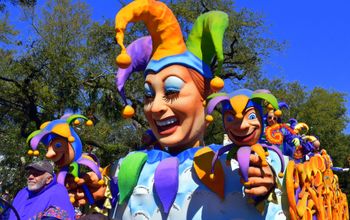 Mardi Gras parade in New Orleans