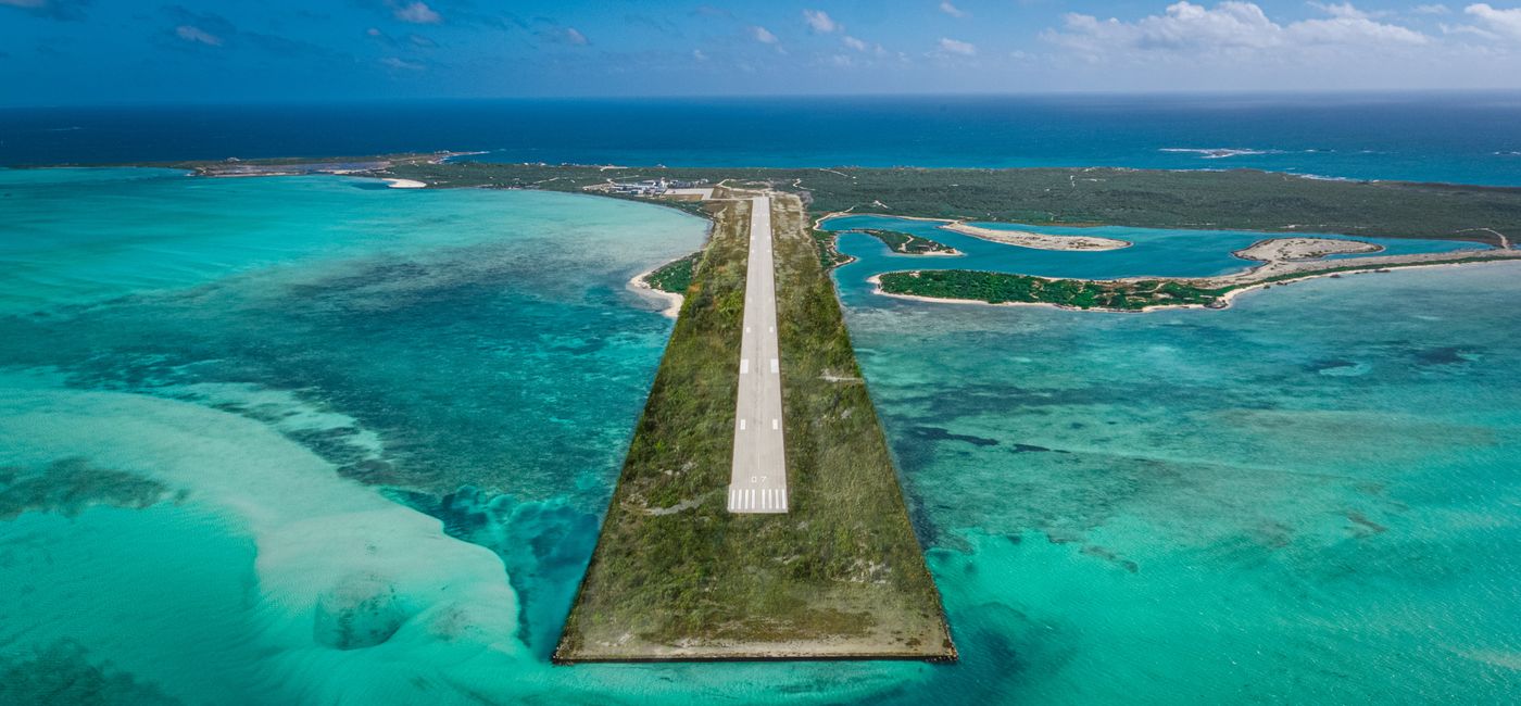 Image: Aéroport international privé d'Ambergris Cay (Source: Waterloo Hotel Management)
