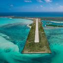 Ambergris Cay private international airport