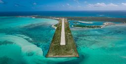 Ambergris Cay private international airport