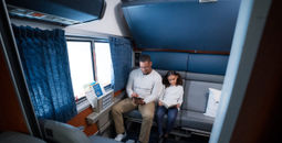 Bedroom refresh on Amtrak Auto Train.