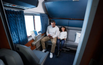 Bedroom refresh on Amtrak Auto Train.