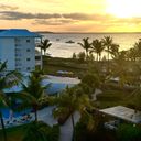 Sunset view from Alexandra Resort, Turks and Caicos