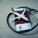 Medical travel insurance.
