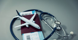 Medical travel insurance.